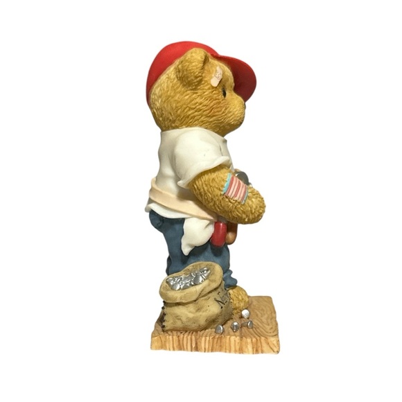 Cherished Teddies "Woody" Figurine,“You Hold Everything In Place” 1999 - Picture 4 of 5